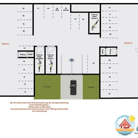 Hanseresidenz II Whg 08 &Quotnemo&Quot * Больтенхаген