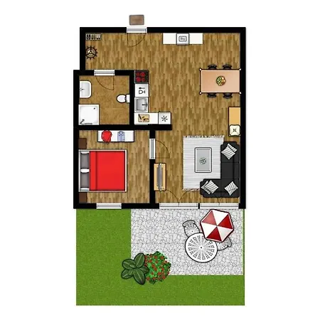 Hanseresidenz II Whg 08 &Quotnemo&Quot * Больтенхаген