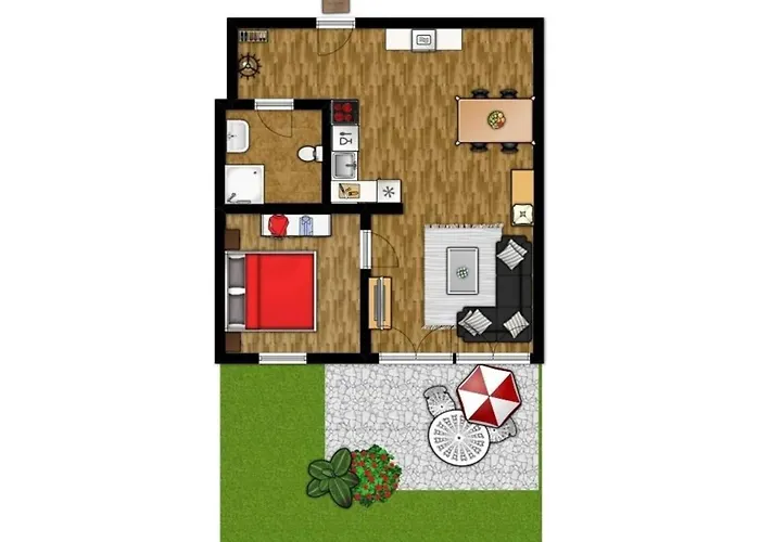 Hanseresidenz Ii Whg 08 &quotnemo&quot * Boltenhagen